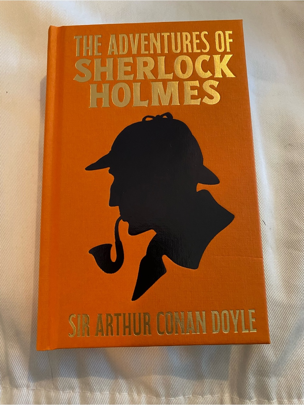 The Adventures of Sherlock Holmes - Orange Hardcover